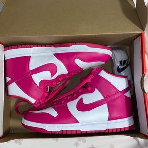 Nike dunk high “Pink Prime” size 8.5 women